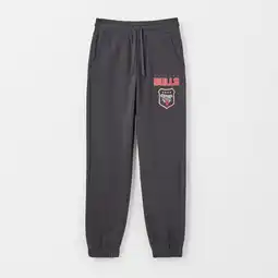 Target NBA Australian Cotton Blend Oversized Trackpants - Charcoal offer