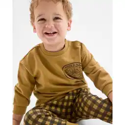 Target Disney Organic Cotton Baby Fleece Set - Winnie Dull Gold offer