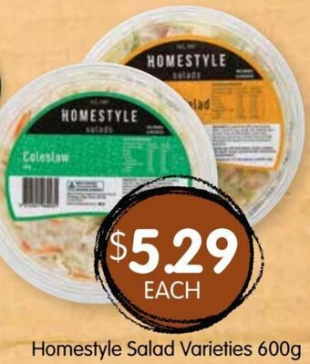 Spudshed Homestyle Salad 600g offer
