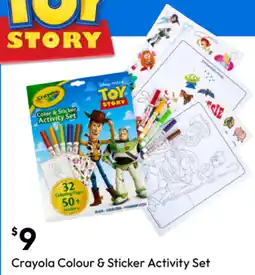 Target Crayola Colour & Sticker Activity Set offer