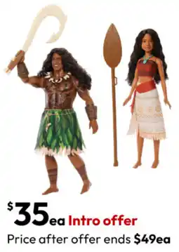 Target Mattel's Disney Moana Live-Action Movie Doll Line offer