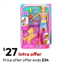 Target Barbie Pets Skate and Run Pup Doll and Accessories offer