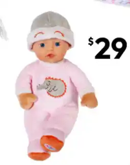 Target BABY born for babies Sleepy Rose 30cm Doll offer