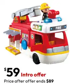 Target VTech Helping Heroes Fire Station 2-in-1 Playset offer