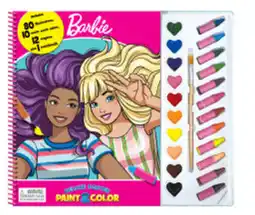 Target Barbie Deluxe Poster Paint & Color Activity Book offer