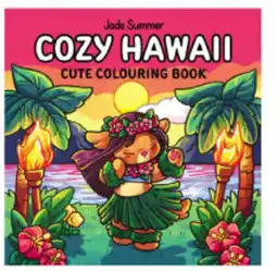 Target Cozy hawaii cute colouring book offer