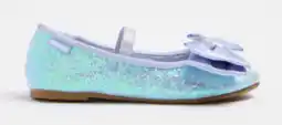 Target Girls Junior Disney Glitter Ballet Flat (Elsa Edition) offer