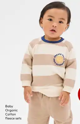 Target Target Baby Organic Cotton Jumper & Trackpants 2 Piece Set offer