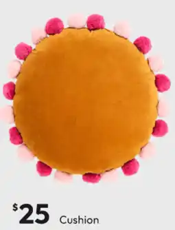 Target Target Delilah Round Pom Pom Cushion offer