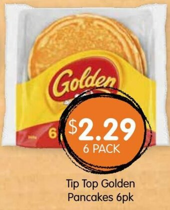 Spudshed Tip Top Golden Pancakes offer