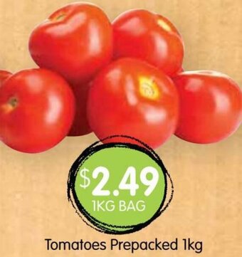 Tomatoes Prepacked 1kg