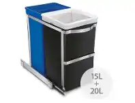 Simplehuman 35L Pull-Out Recycling Bin