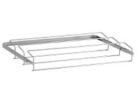 Howards Storage World Elfa 40 Gliding Shoe Rack W605mm x H96mm - Platinum offer