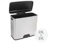 Howards Storage World White Magic 46L (2 x 23L) Smart Bin Duo offer
