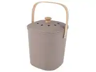 Appetito Bamboo Compost Bin - Grey