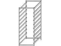 Howards Storage World Elfa 10 Runner Standard Frame White 550mm offer