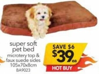 Super Soft Pet Bed