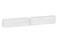 Howards Storage World Elfa Storing Rack W459 x D16 x H67mm White offer