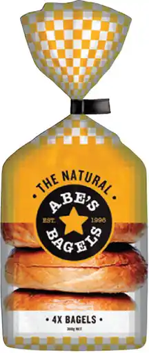 IGA Abe's Bagels Selected Varieties offer