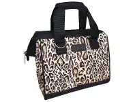 Sachi Leopard Insulated Lunch Bag