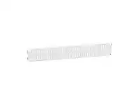 Howards Storage World Elfa Storing Rack W442 x D16 x H62mm White offer