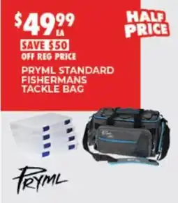 BCF Pryml standard fishermans tackle bag offer
