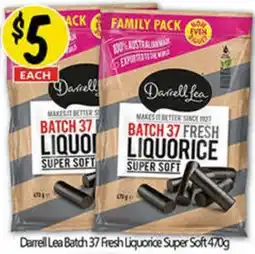 NQR Darrell Lea Batch 37 Fresh Liquorice Super Soft offer