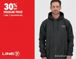 BCF Line 7 rainwear offer