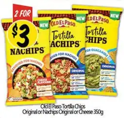 NQR Old B Paso Tortilla Chips Original or Nachips Original or Cheese offer