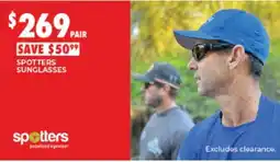 BCF Spotters sunglasses offer
