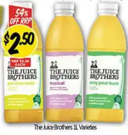 NQR The Juice Brothers offer