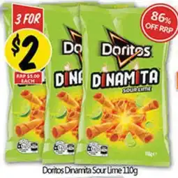 NQR Doritos Dinamita Sour Lime offer