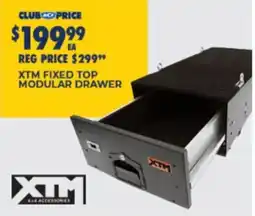 BCF XTM fixed top modular drawer offer