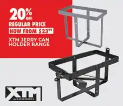 BCF XTM jerry can holder range offer