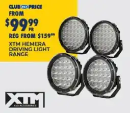 BCF XTM hemera driving light range offer
