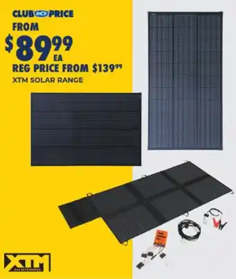 BCF XTM solar range offer