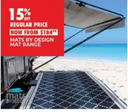 BCF Mats by design mat range offer