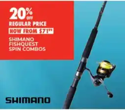BCF Shimano fishquest spin combos offer