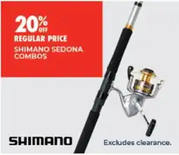 BCF Shimano sedona combos offer