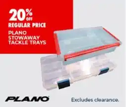 BCF Plano stowaway tackle trays offer