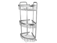 Howards Storage World Howards Aluminium 3 Tier Corner Rack offer