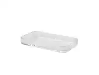 Howards Storage World Howards Glass Rectangular Tray offer