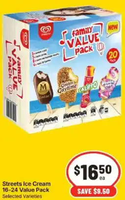 IGA Streets Ice Cream offer