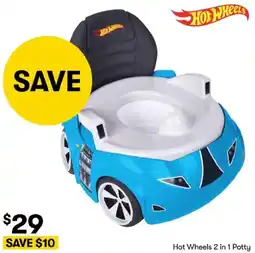 BIG W Hot Wheels 2 in 1 Potty offer