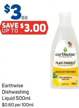Foodland Earthwise Dishwashing Liquid offer