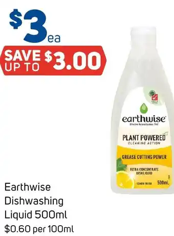 Foodland Earthwise Dishwashing Liquid offer