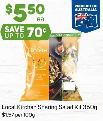Foodland Local Kitchen Sharing Salad Kit offer