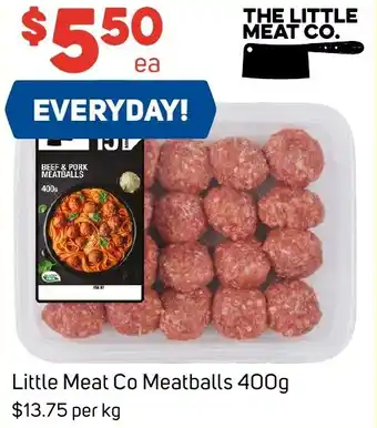 Foodland Little Meat Co Meatballs offer