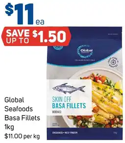 Foodland Global Seafoods Basa Fillets offer