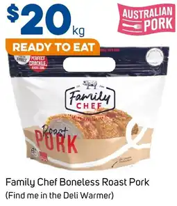 Foodland Family Chef Boneless Roast Pork offer